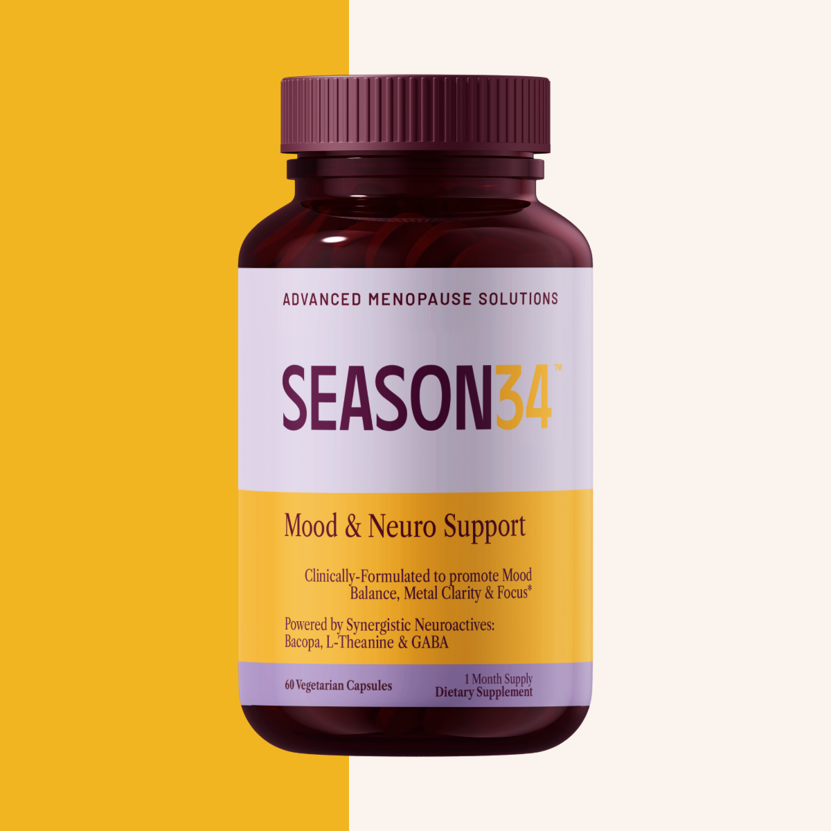 バンビーノ サプリ Menopause Brain Fog & Memory Support – Focus & Calm for Women
