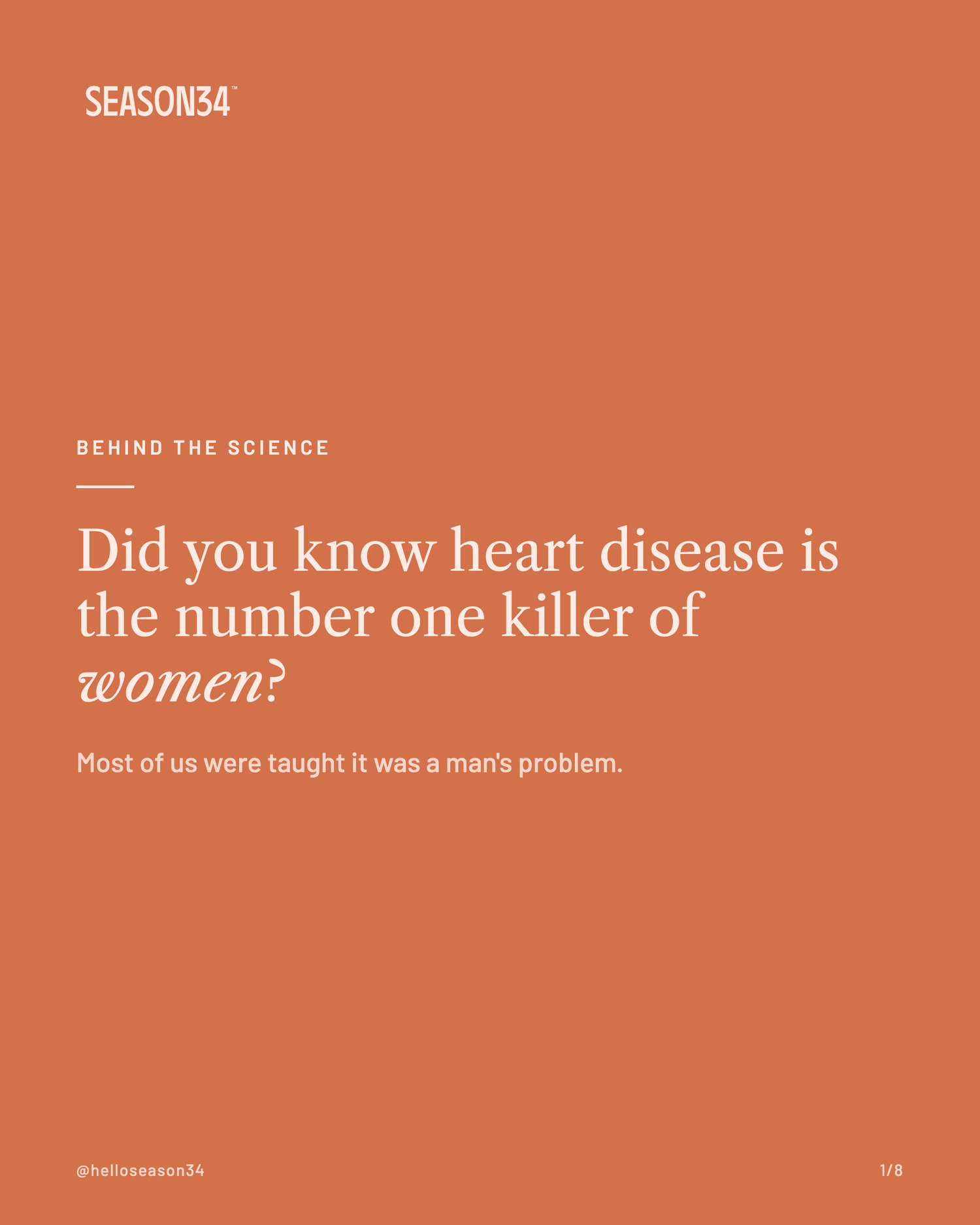 Behind the science: heart health is a women's health issue in midlife
