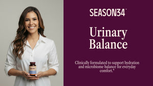 urinary balance tutorial video for menopause and perimenopause support season34