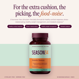 SEASON34 Metabolic Harmony — for the extra cushion, the picking, the food-noise.