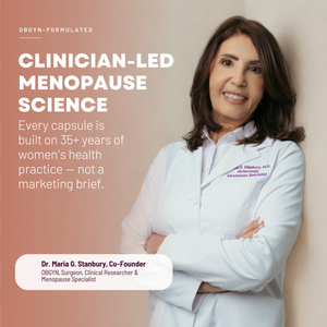 SEASON34 Mood & Neuro Support, OBGYN-formulated by Dr. Maria G. Stanbury.